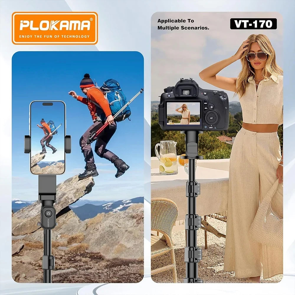 Selfie Stick Tripod Stand with Bluetooth Remote